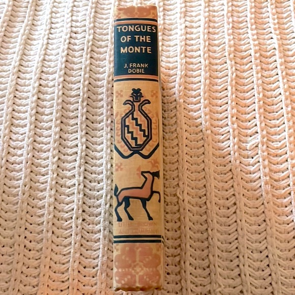 ❤️RARE Book- Tongues of the Monte by J. Frank Dobie Classic Western Literature❤️ - Picture 4 of 15